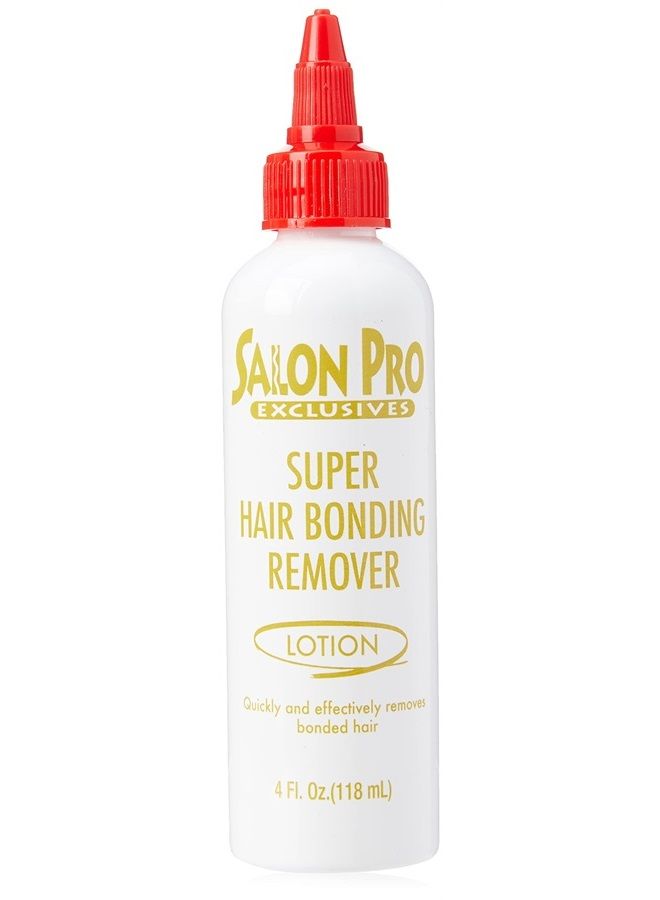 Exclusives Professional Super Hair Bonding Remover Lotion, 4 Ounce