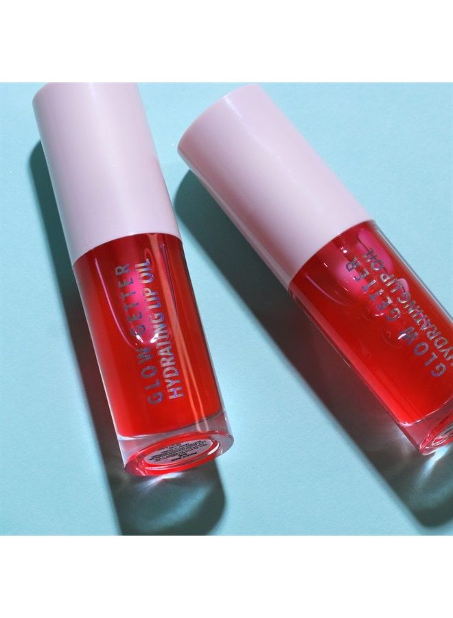 Glow Getter Hydrating Lip Oil (008, Juicy Red)