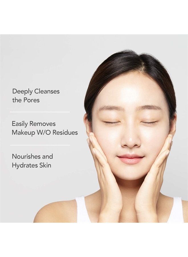 celimax Derma Nature Fresh Blackhead Jojoba Cleansing Oil - Light, Non-Greasy Makeup, Clogged Pores, Blackheads Dissolving Formula, 150 milliliter