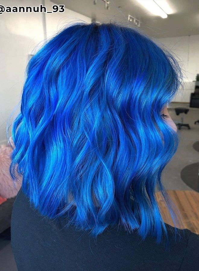 Vegan and Cruelty-Free Semi-Permanent Hair Color Dye (4 Fl Oz, Poseidon)