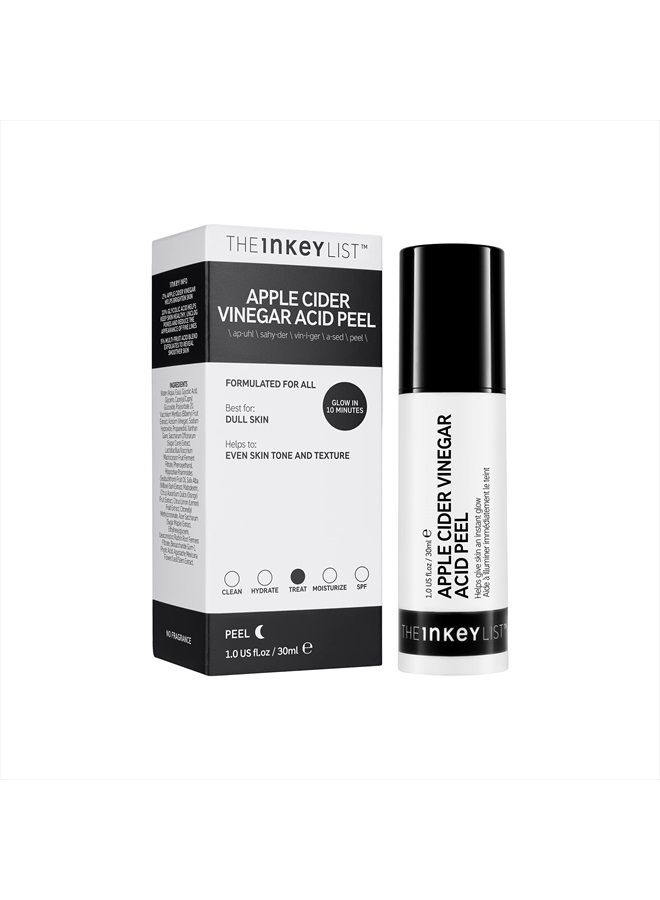 Apple Cider Vinegar Acid Peel, Exfoliating AHAs Even Skin Tone, Reduce Redness and Minimize Pores, 1.01 Fl Oz