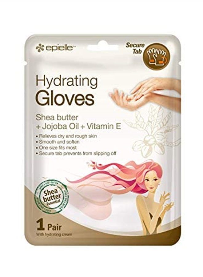 Hydrating Hand & Foot Masks (Glove & Socks 12pk) for Dry Hand, Dry & Cracked Heel | Spa Day | Shea Butter + Jojoba Oil + Vitamin E, Beauty Mothers Day Gifts