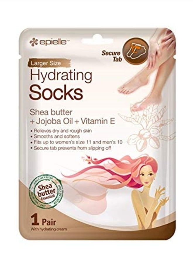 Hydrating Hand & Foot Masks (Glove & Socks 12pk) for Dry Hand, Dry & Cracked Heel | Spa Day | Shea Butter + Jojoba Oil + Vitamin E, Beauty Mothers Day Gifts