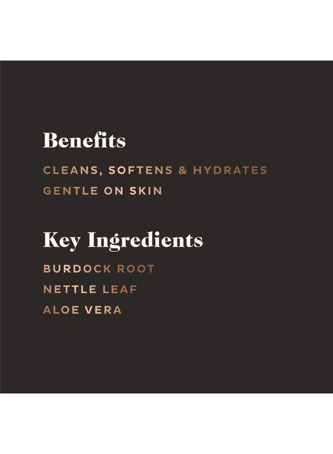 Moisturizing Beard Wash for Men | Cleanses, Softens & Hydrates for Healthier Beard | Formulated with Non-Toxic Ingredients, Free of Parabens, Sulfates & Silicones | Vegan | 8oz Bottle