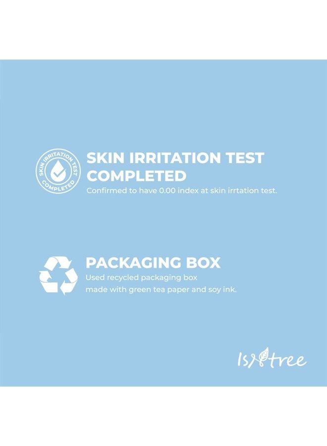 ISNTREE Hyaluronic Acid Natural Suncream SPF50 PA++++ 50ml 1.69 fl.oz | Evens out skin tone | Lightweight sunscreen | Replenishes moisture