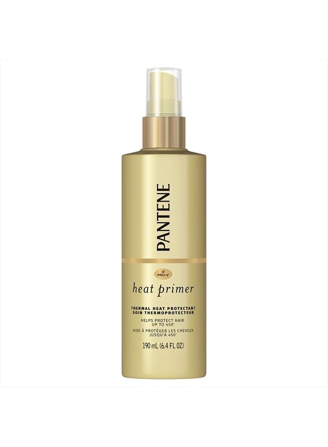 Pro-V Nutrient Boost Heat Primer Thermal Heat Protection Pre-Styling Spray, 6.4 Fl oz, 5.243 Fl oz