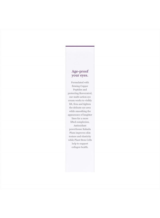 Stem Cell Lifting Eye Treatment – Multi Action Firming and Tightening Under Eye and Upper Eyelid Cream - Hydrating and Revitalizing Moisturizer, 1/2oz / 14g