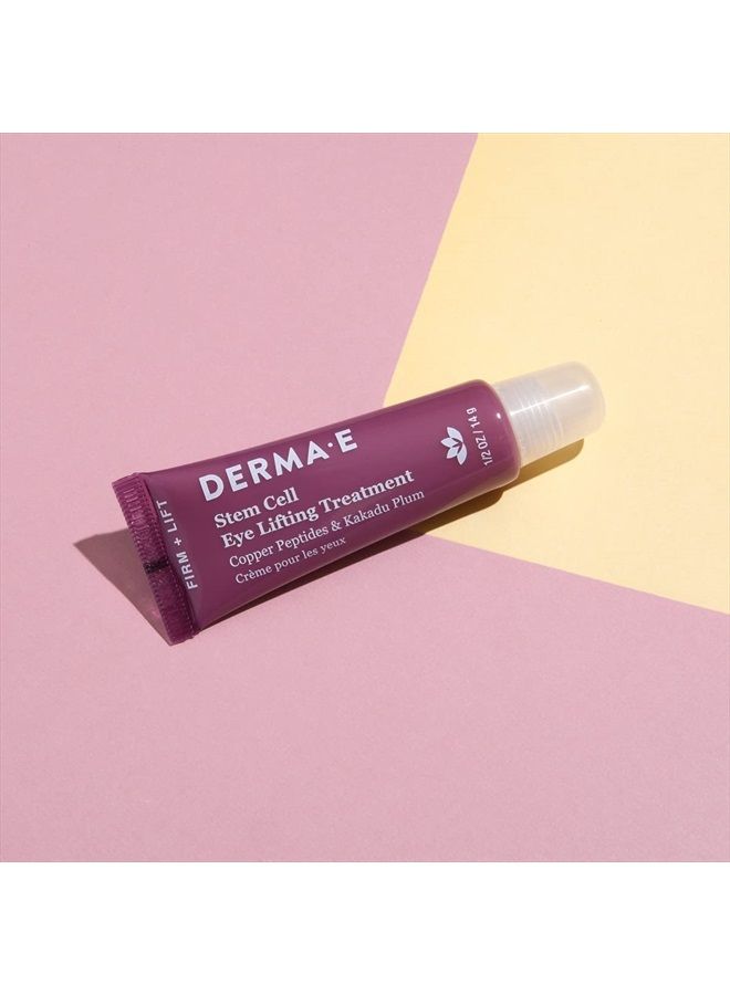 Stem Cell Lifting Eye Treatment – Multi Action Firming and Tightening Under Eye and Upper Eyelid Cream - Hydrating and Revitalizing Moisturizer, 1/2oz / 14g