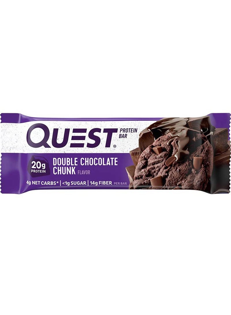 Protein Bar Double Chocolate Chunk 60g x 12