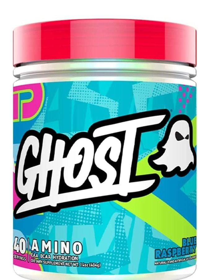 Ghost Amino Blue Rapsberry Flavour 404g