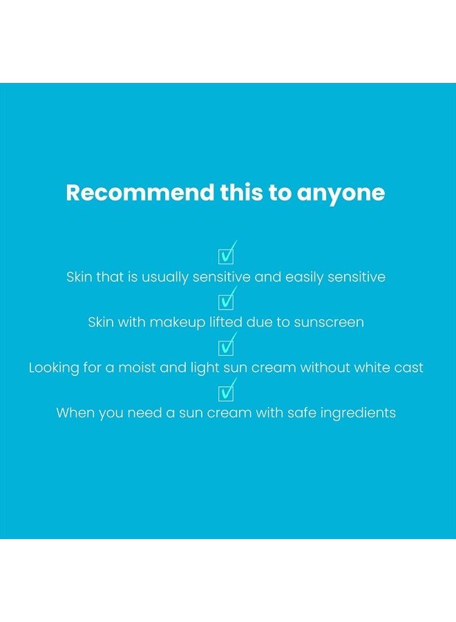 [TOCOBO] BIO WATERY SUN CREAM SPF50+ PA++++ 1.69 fl oz / 50ml | Watery Texture, Soft Finish, Powerful UV Protection, Natural Ingredients, Hyaluronic Acid, Moisturizing, Elasticity | EWG Green + PEG Fr