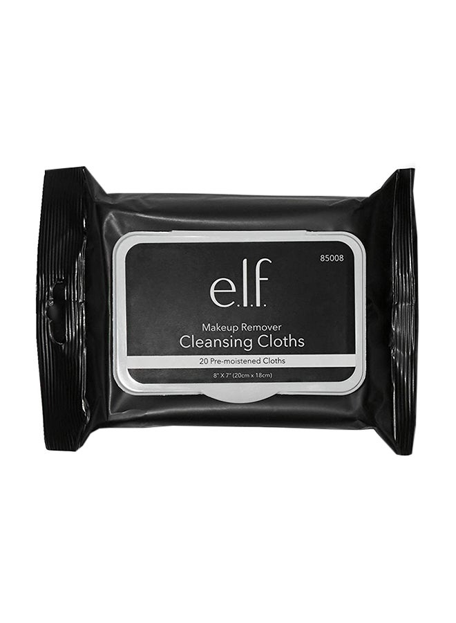 Pack Of 3 Studio Makeup Remover Cleansing Cloth White 8 x 7inch