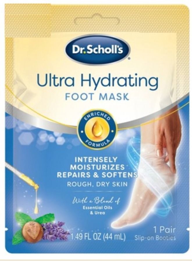 Ultra hydrating foot peel mask 3 count