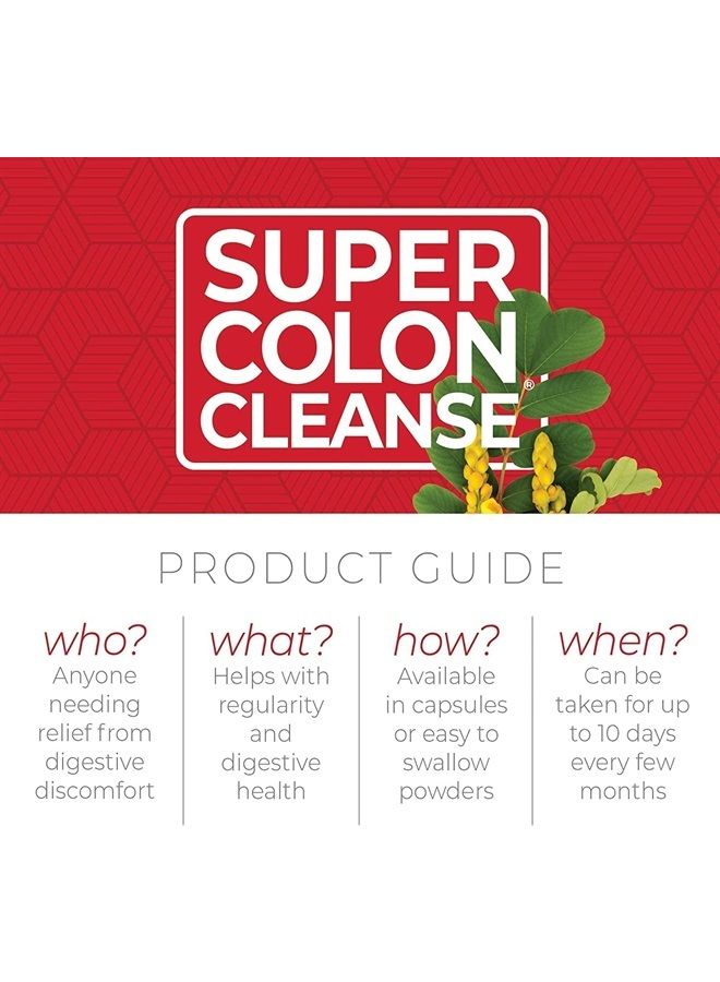 Super Colon Cleanse: 10-Day -Detox | More than 1 Cleanse, 60 Count (Pack of 1)