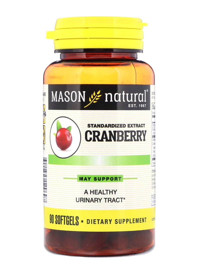 Standardized Cranberry Extract - 90 Softgels