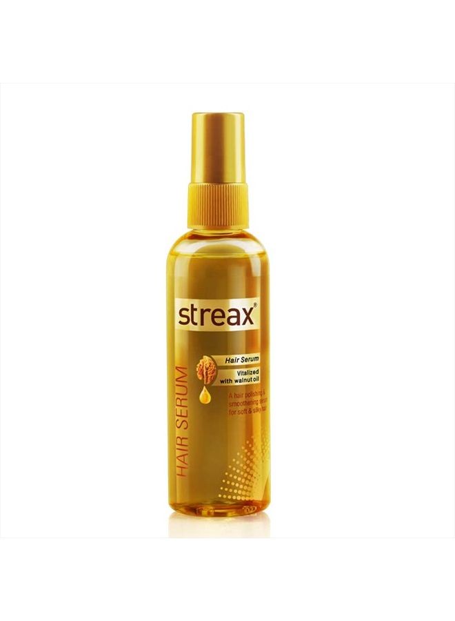 Hair Serum Enriched with Walnut Oil Gives Frizz-free Satin Smooth Hair 100ml (3.5 Oz)