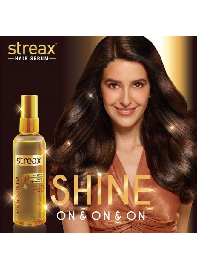 Hair Serum Enriched with Walnut Oil Gives Frizz-free Satin Smooth Hair 100ml (3.5 Oz)