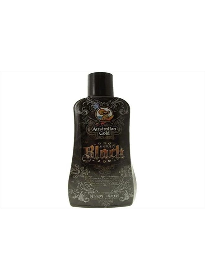 Sinfully Black 15x Deep Dark Bronzing Tanning Lotion, 8.5 Ounce