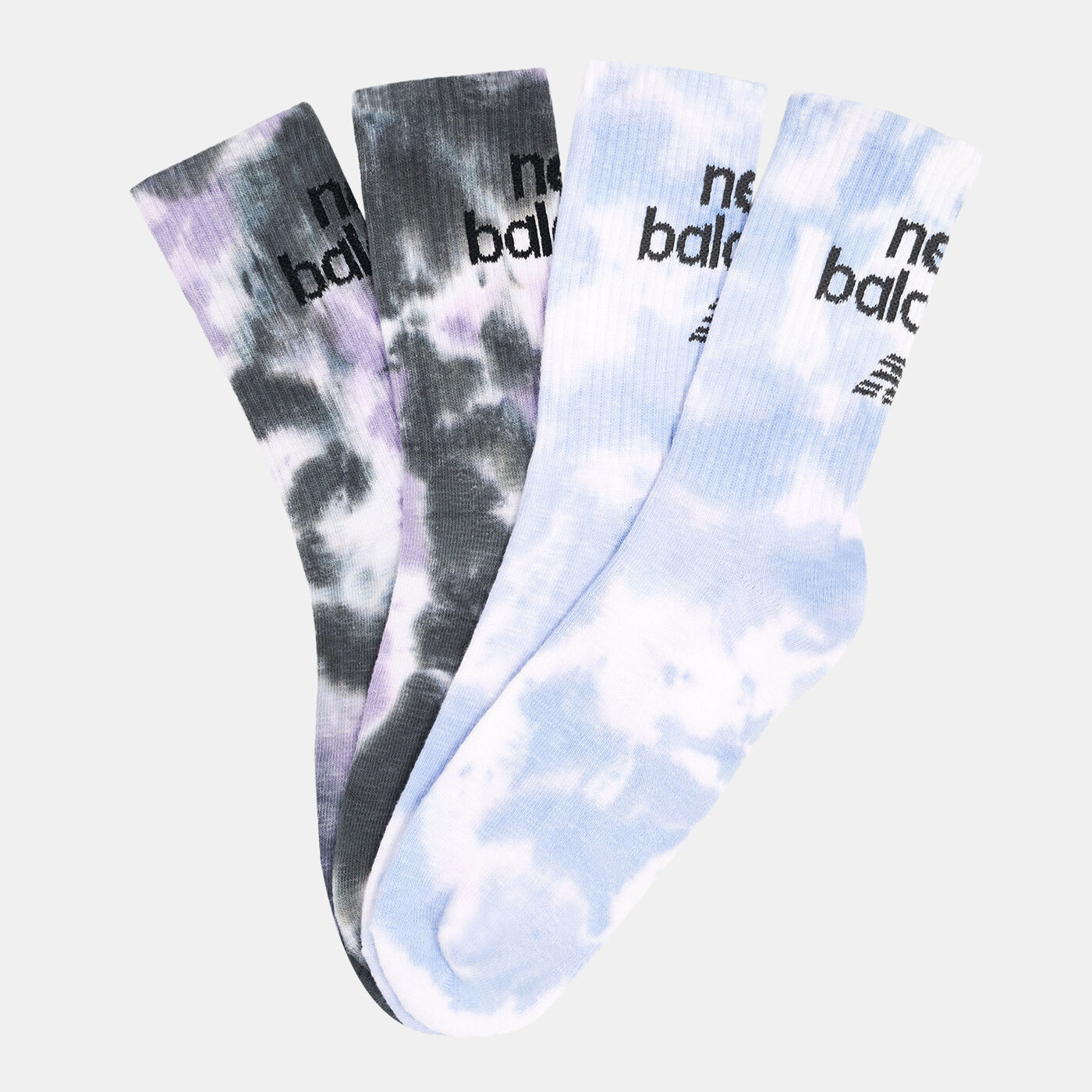 NB Essential Tie Dye Midcalf Socks (2 Pack)