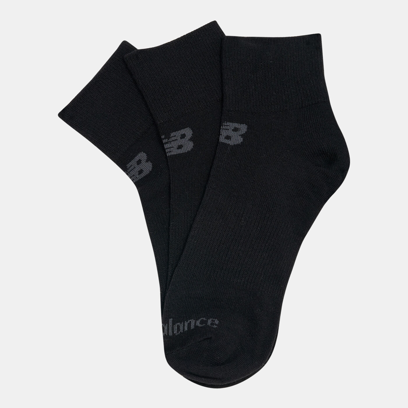 Performance Flat Knit Ankle Socks (3 Pack)