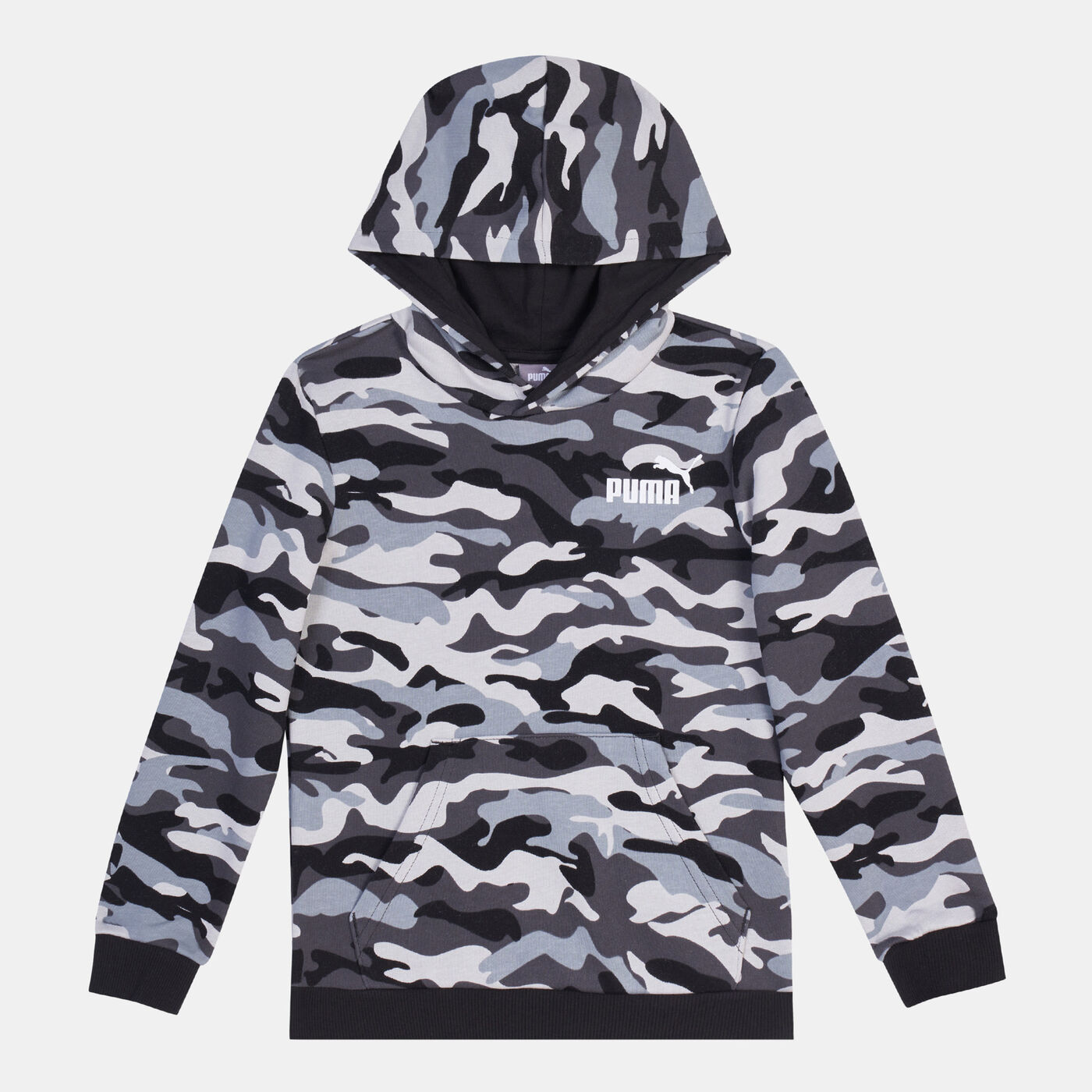 Kids' Essential+ Camo Hoodie