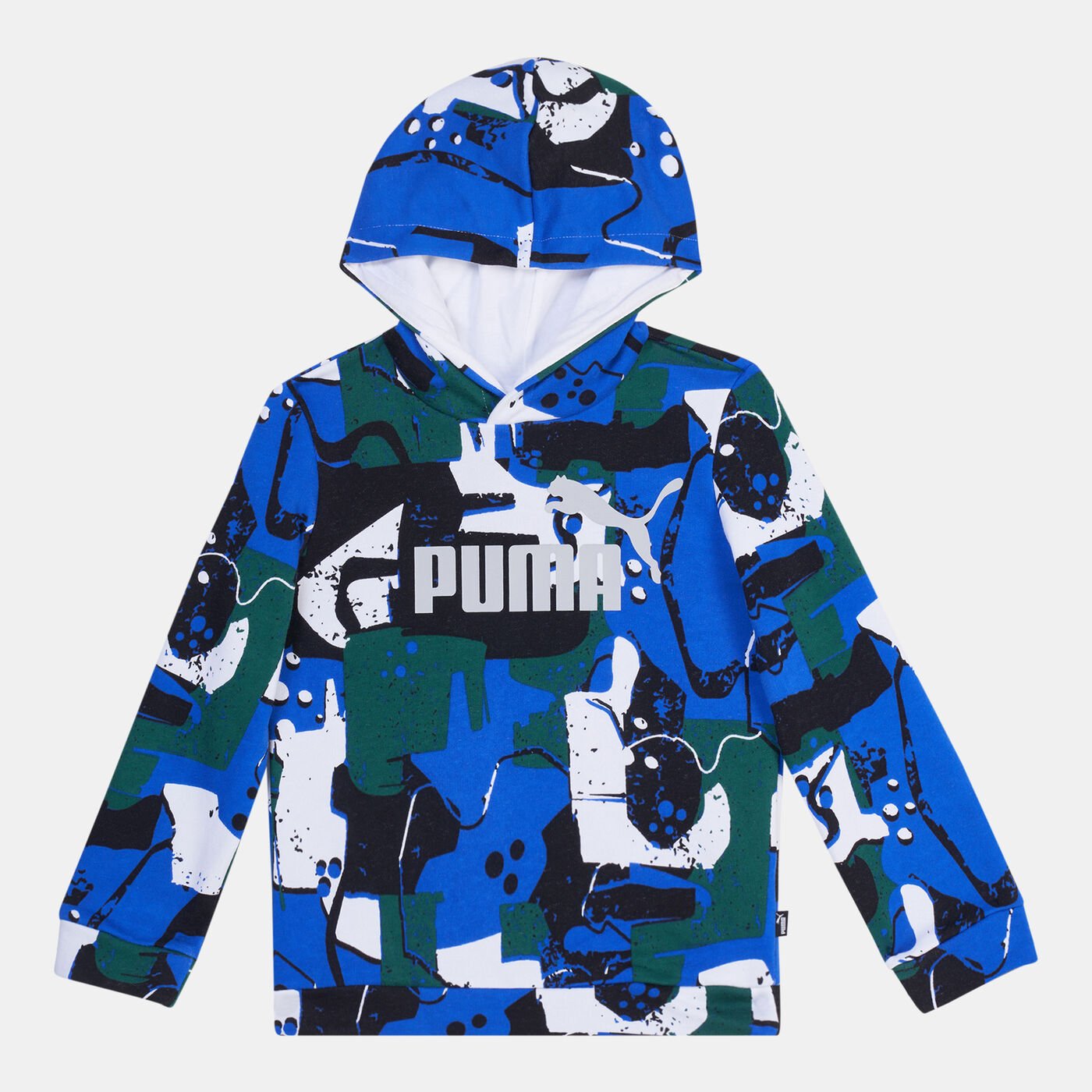 Kids' Essential+ Street Art Allover Print Hoodie