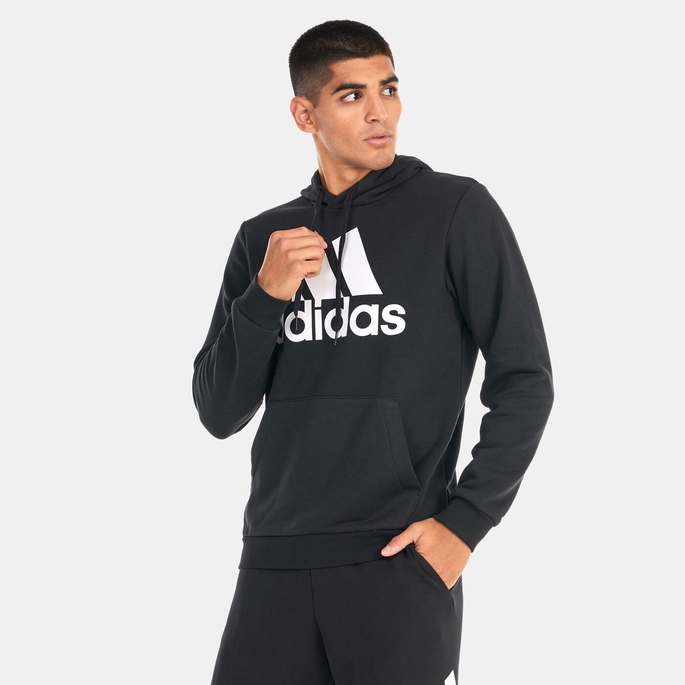 Men's Essentials Big Logo Pullover Hoodie