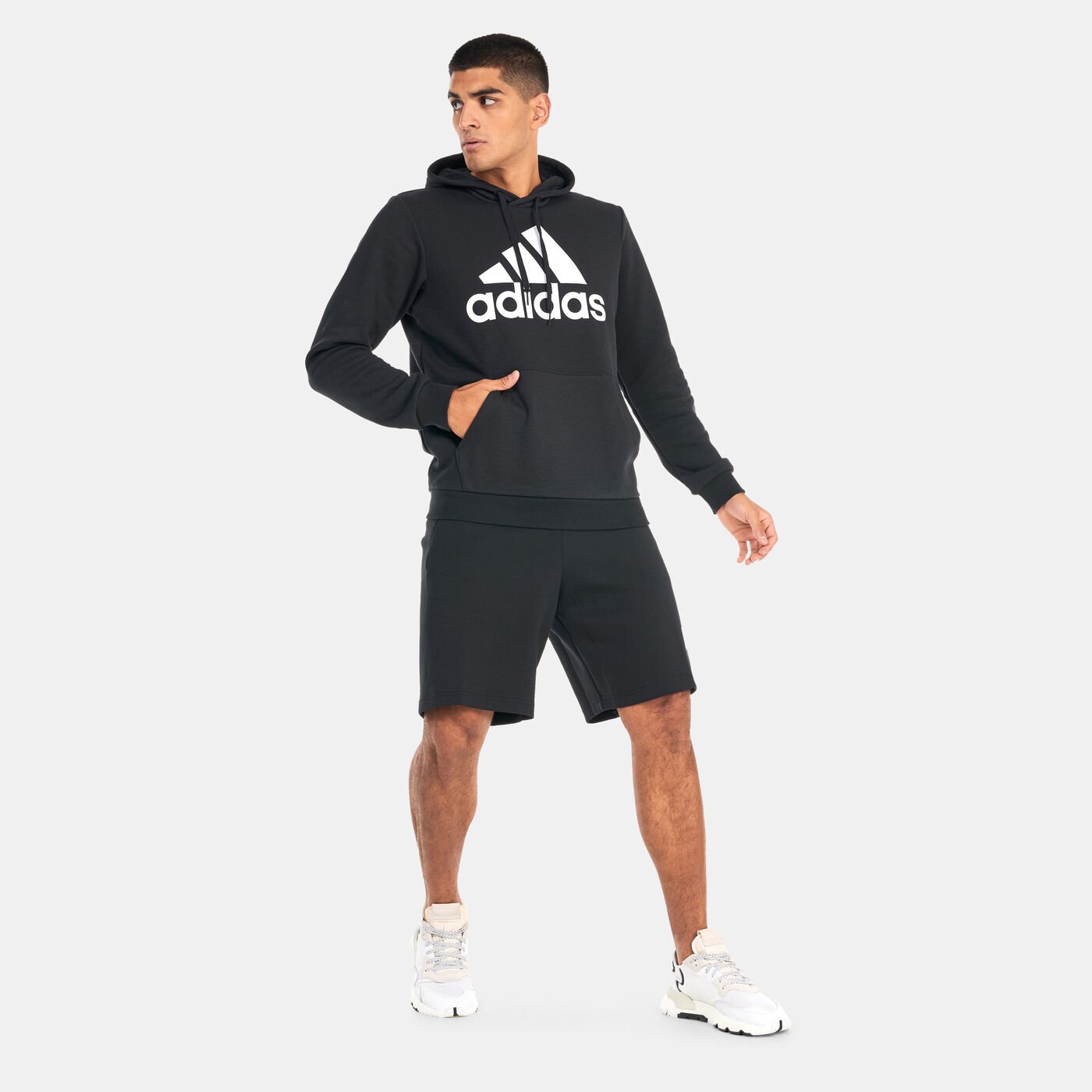 Men's Essentials Big Logo Pullover Hoodie