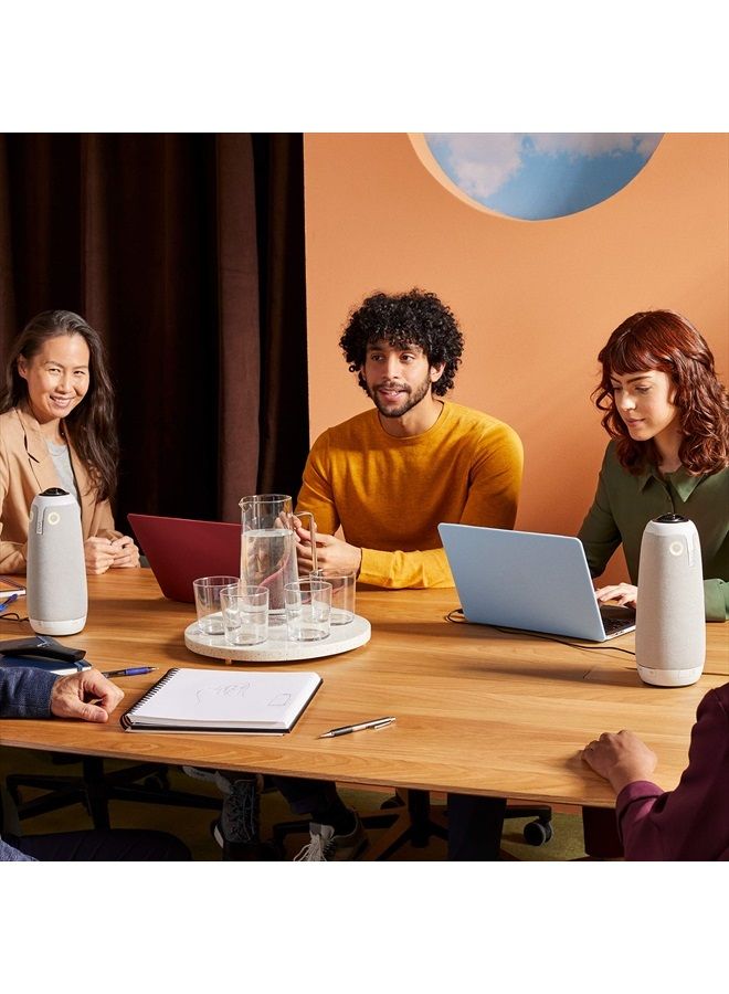 Meeting Owl 3 (Next Gen) 360-Degree, 1080p HD Smart Video Conference Camera, Microphone, and Speaker (Automatic Speaker Focus & Smart Zooming)