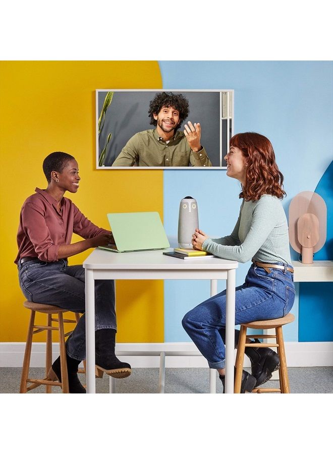 Meeting Owl 3 (Next Gen) 360-Degree, 1080p HD Smart Video Conference Camera, Microphone, and Speaker (Automatic Speaker Focus & Smart Zooming)