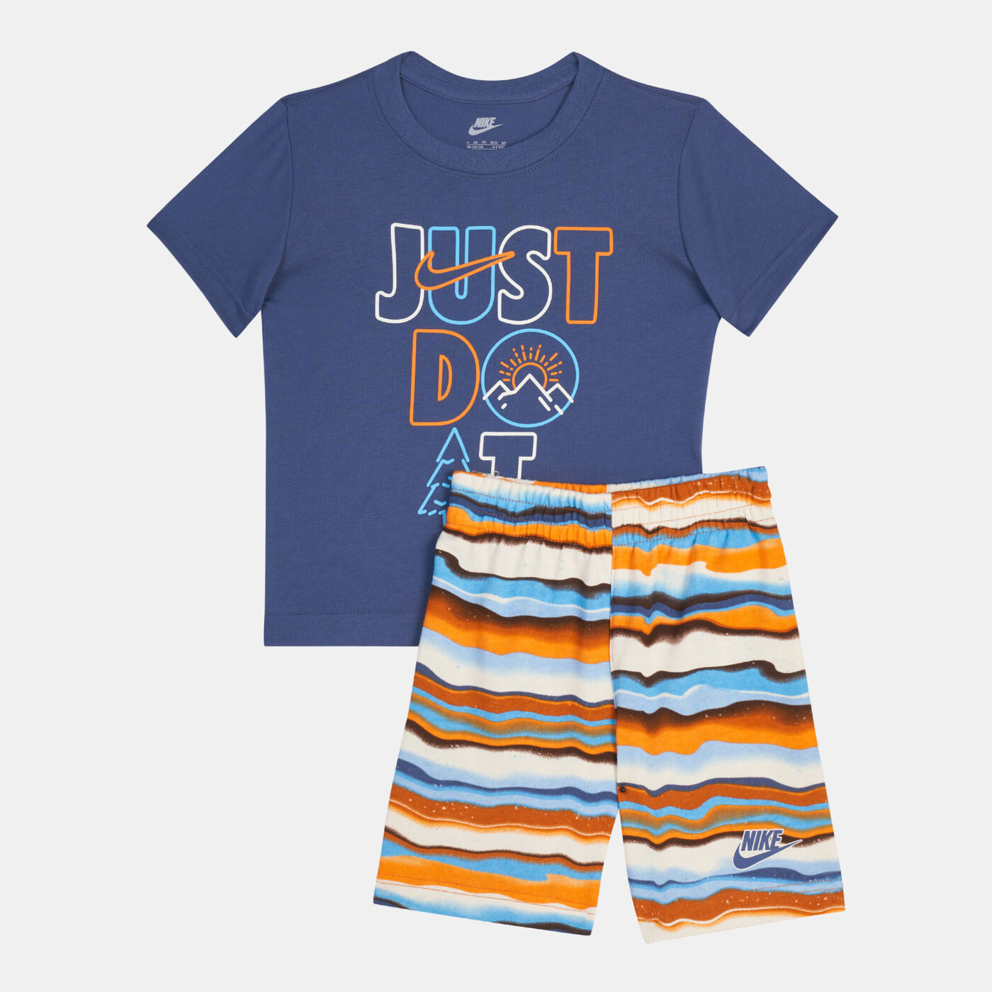 Kids' Sportswear LNT Allover Print T-Shirt And Shorts Set