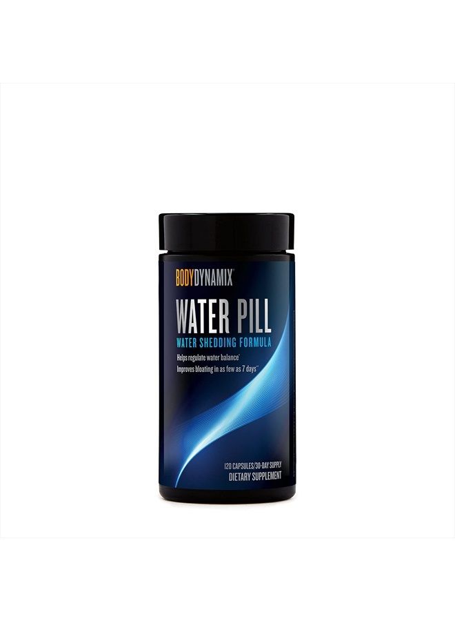 BodyDynamix Water Pill, 120 Capsules, Helps Regulate Water Balance