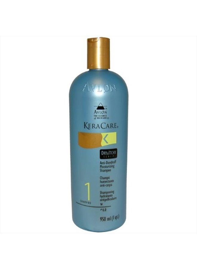 Kera Care Dry and Itchy Scalp Anti-Dandruff Moisturizing Shampoo Unisex, 32 Ounce