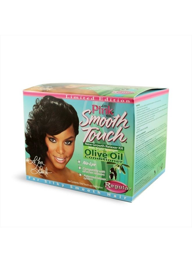 Pink Smooth Touch New Growth Relaxer Kit, Regular