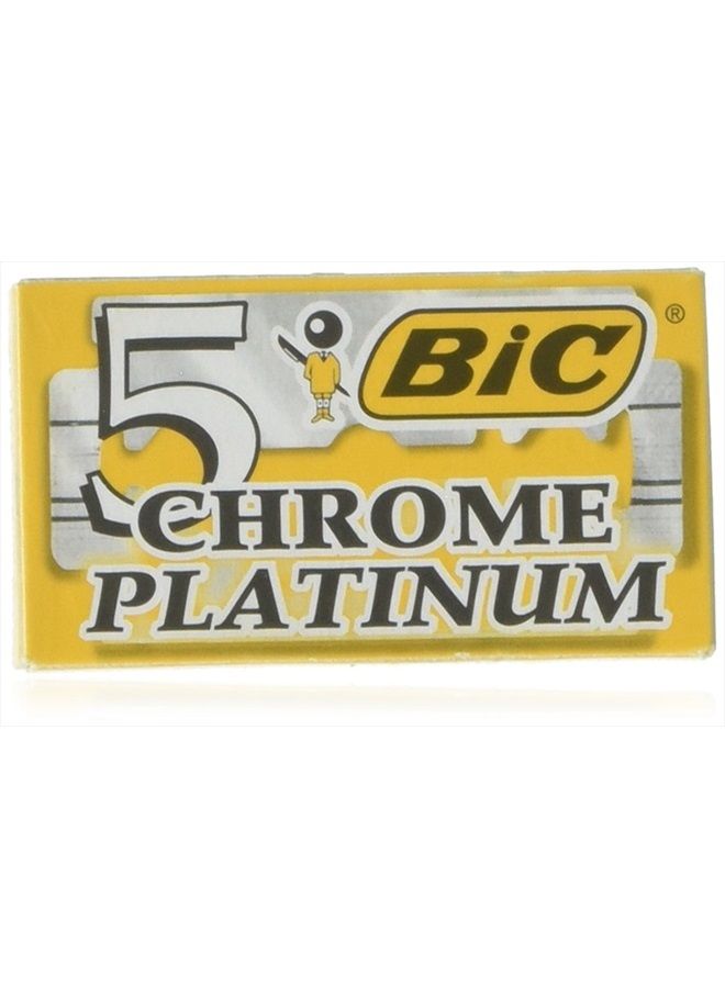 Bic Chrome Platinum Double Edge Razor Blades - 10 Ct