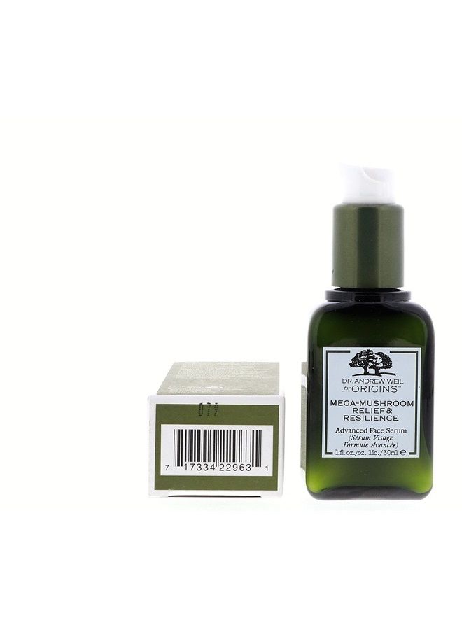 Dr. Weil Mega-Mushroom Skin Relief Advanced Face Serum, 1.0 Fl. Oz.
