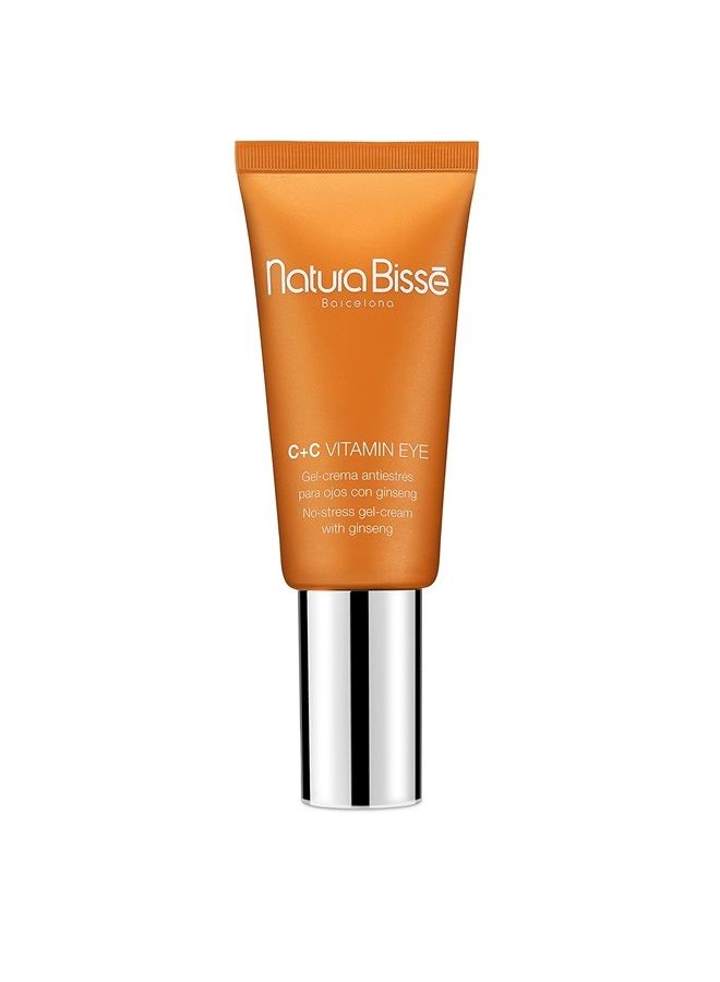 Natura Bissé C+C Vitamin Eye Anti-Stress Eye Contour Gel-Cream Firms, Energizes & Rejuvenates, 0.5 Oz