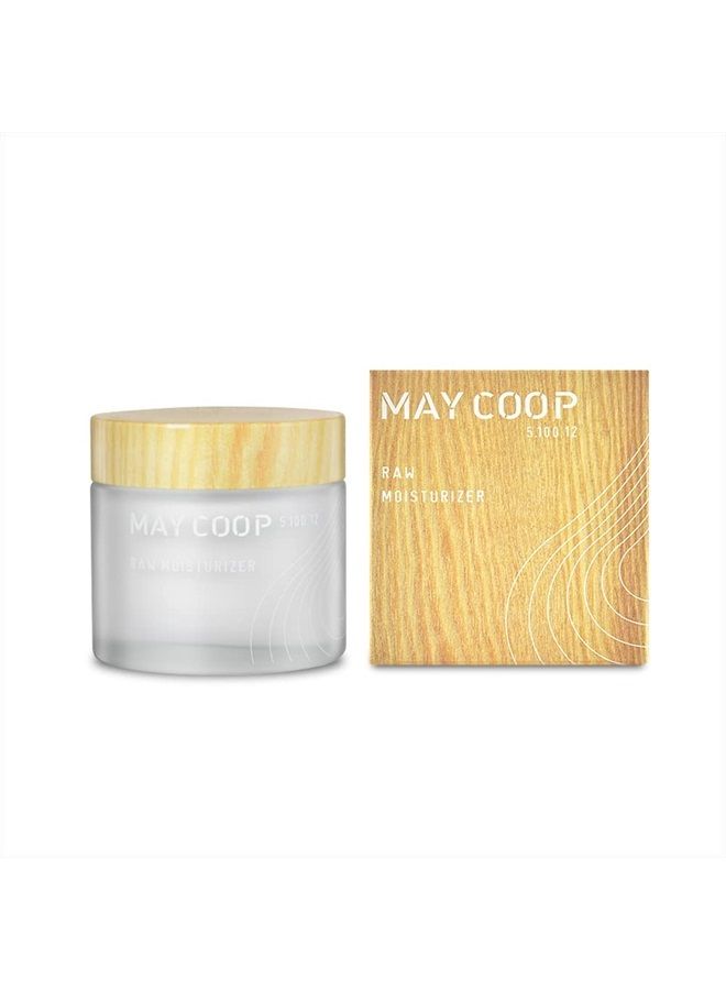 Maycoop Raw Moisturizer Face Cream With Maple Tree Water-daily Hydrating Facial Moisturizer Cream- Anti Aging- For All Skin Types- Helps Prevent Wrinkles- Vegan And Alcohol-Free -80ml