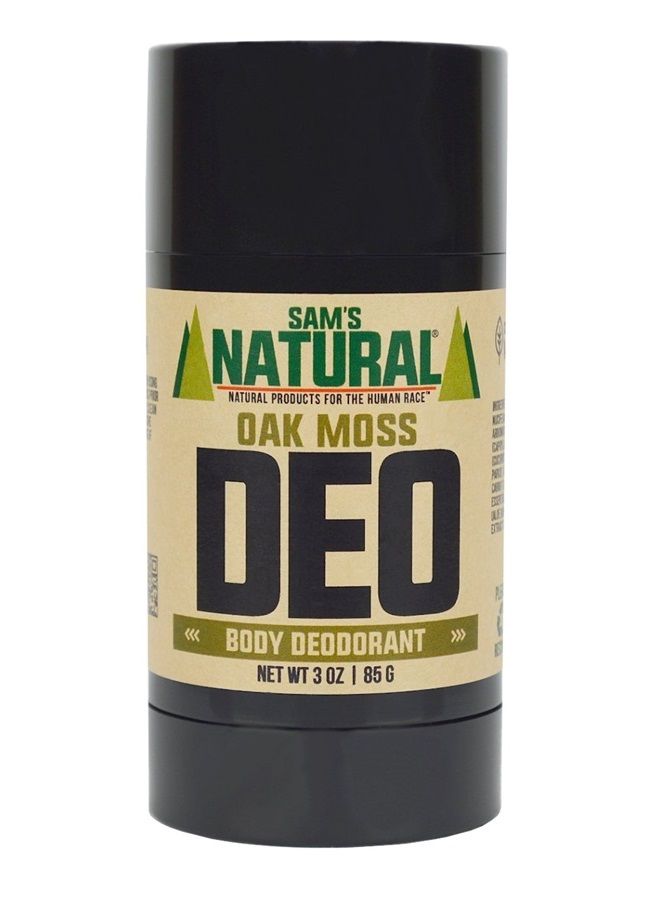 Deodorant - Oak Moss - Aluminum Free DEO - No phthalates, parabens, sulfates, or dyes - Made in New Hampshire - For Men, Women, Unisex - Vegan, Cruelty Free - 3 oz