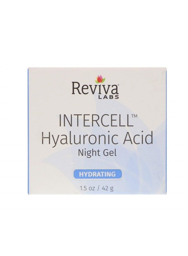 Reviva Intercell Night Gel with Hyaluronic Acid 1.50 oz