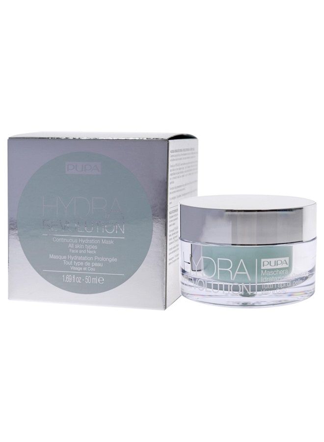 Milano Hydra Revolution Continuous Hydration Face Mask - Helps Firm And Balance The Skin - Provides Ultimate Moisturization - Fights Fine Lines, Wrinkles, And Other Signs Of Aging - 1.69 Oz