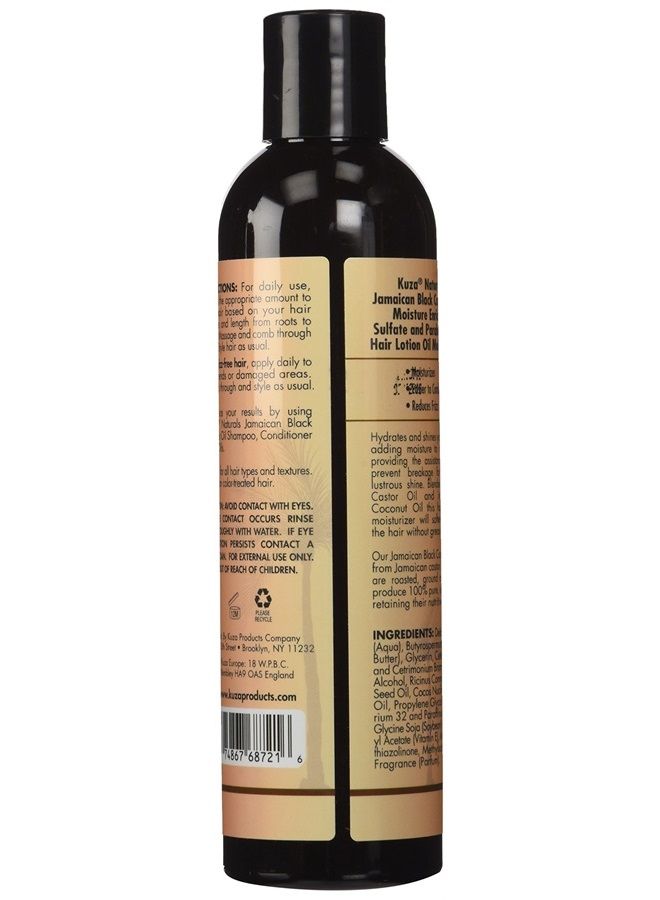 Naturals Castor Oil Hair Lotion Moisturizer, Black