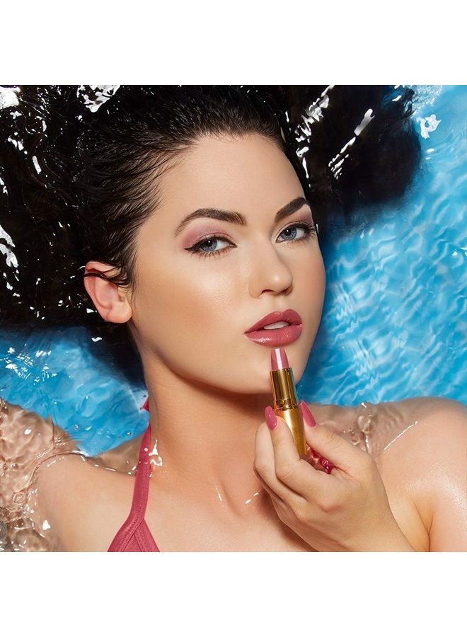 GrandeLIPSTICK Plumping Lipstick, Satin Finish, Mauve Along