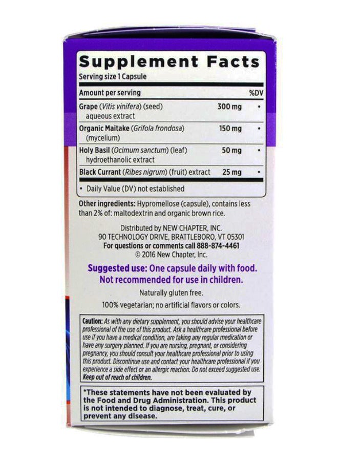 Blood Pressure Dietary Supplement - 30 Capsules