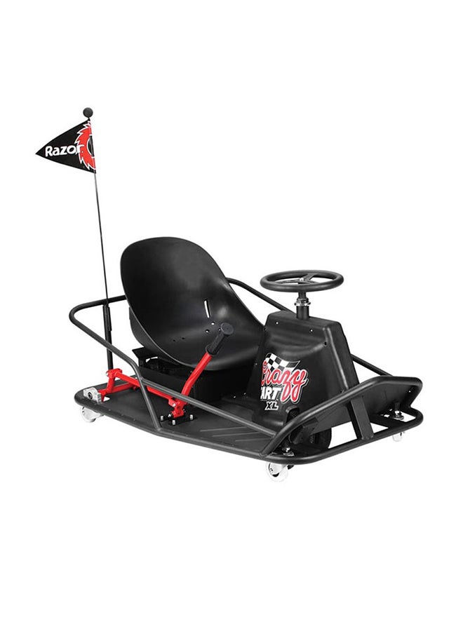 Crazy Cart XL - 36V Electric Drifting Go Kart, Variable Speed, Up to 14 mph (23 km/h), Drift Bar for Controlled Drifts, Adult Size Fun 109 x 77 x 59cm