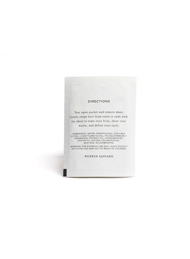 Anti-Frizz Sheets, 15 count.