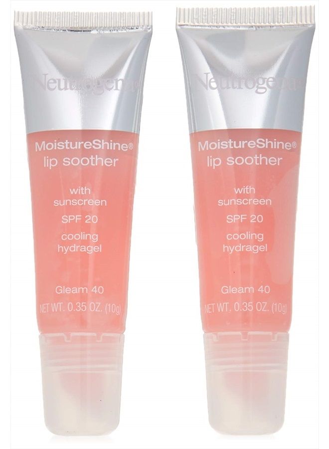 Moistureshine Lip Soother Gloss, Spf 20, Glaze 60,.35 Oz (Pack of 2)