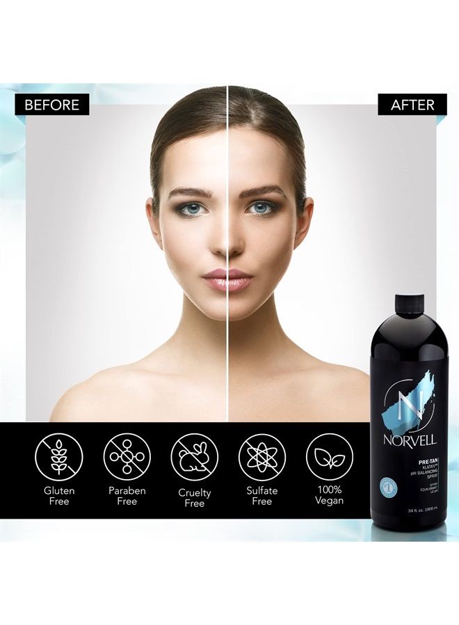 Pre-Sunless Tanning XLATAN pH Balancing Spray, 1 Liter
