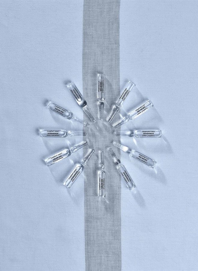 [ comfort zone ] Sublime Skin Lift & Firm Ampoules, With Anti-Wrinkle Peptide And Macro Hyaluronic Acid, Firm, Plump And Smooth, 7 ct.