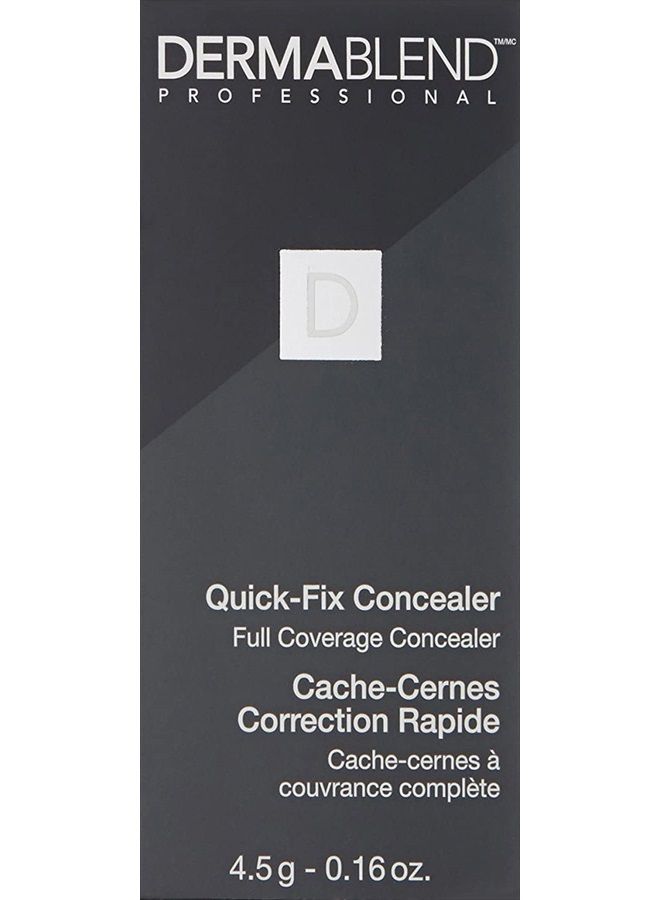 Quick Fix Full Coverage Cream Concealer Stick , Fast & Easy Pecision Coverage with all day Hydration, Multi-tasking concealer for Dark Circles, Acne, and Scars